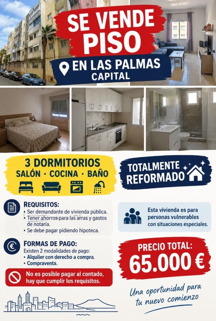 Piso en Las Palmas (1/1)